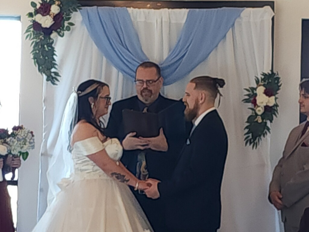 love your moment wedding officiant at ceremony